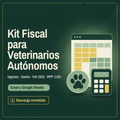 Kit Fiscal para Veterinarios Autónomos: plantilla de Excel con ingresos, gastos, IVA (303) e IRPF (130)