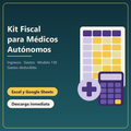 Kit Fiscal para Médicos Autónomos: plantilla de Excel con ingresos, gastos y modelo 130